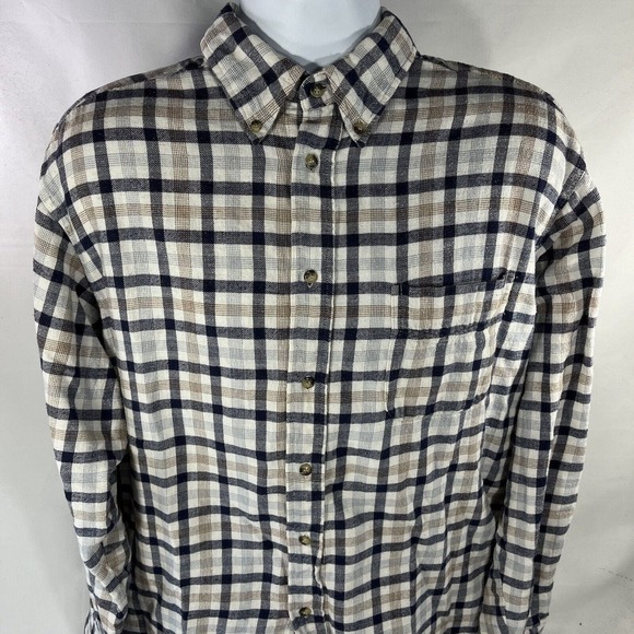 Timber Creek By Wrangler Men’s Long Sleeve Shirt Size XL Button Down Check - Picture 1 of 13